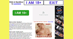 Desktop Screenshot of kidsinsandbox.info